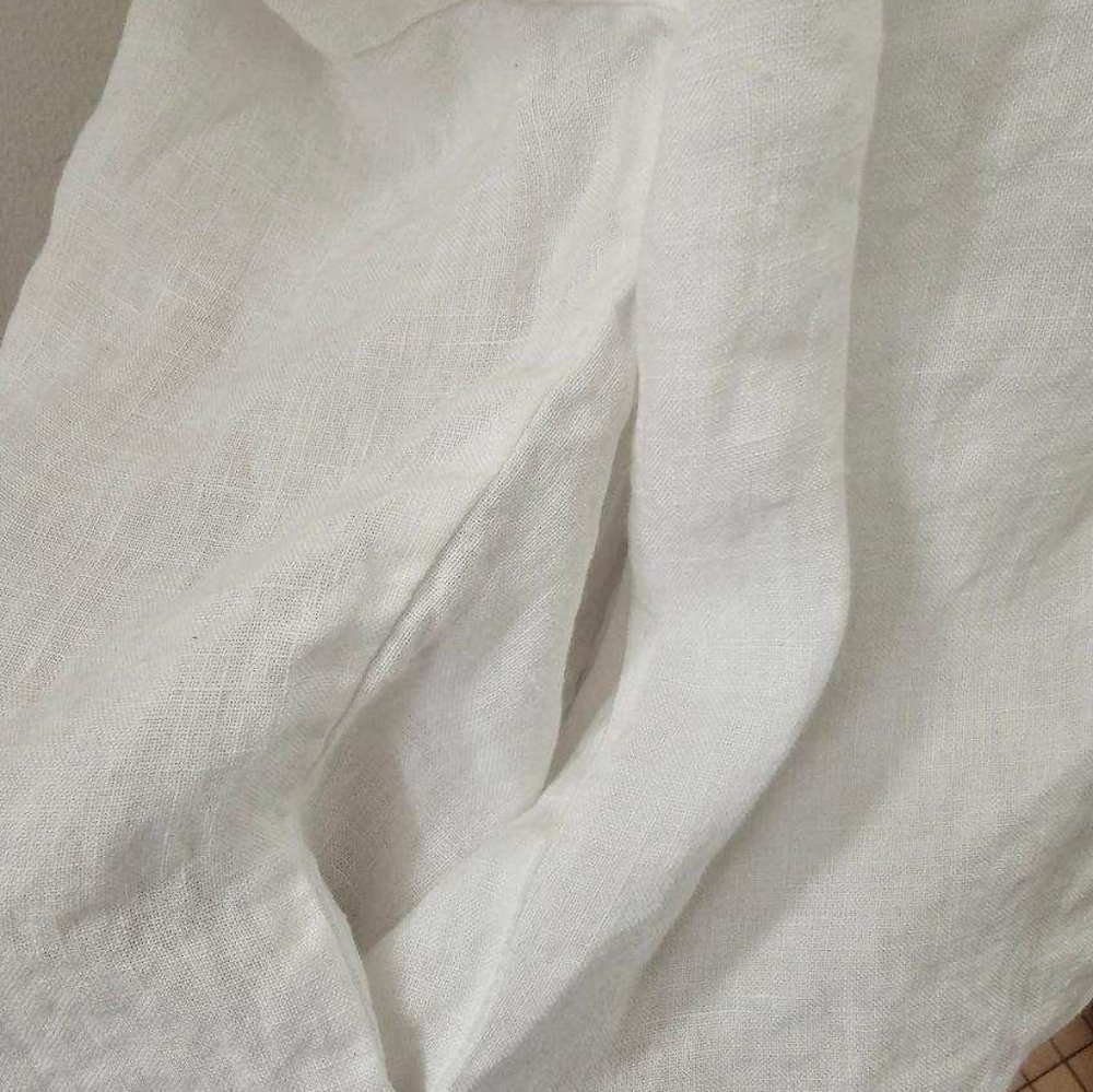 Mara Hoffman organic linen white dress cover up - Picture 12 of 15